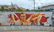 Inaugurato il murales in ricordo di Stefano Lotti