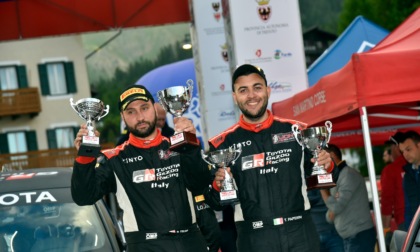 Lion Motor Events sul podio del Rallye San Martino di Castrozza con i pistoiesi Paperini-Fruini