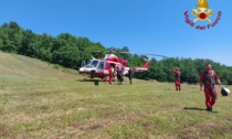 L'elicottero dei Vigili del fuoco protagonista di due salvataggi