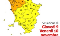 Nuova allerta meteo in Toscana: codice arancione