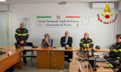 Alluvione Toscana, riunione operativa dei Vigili del Fuoco: 8000 gli interventi effettuati