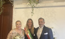 Fiori d'arancio vip nell'aretino: Barbara De Rossi si sposa con l'imprenditore fiorentino Simone Fratini