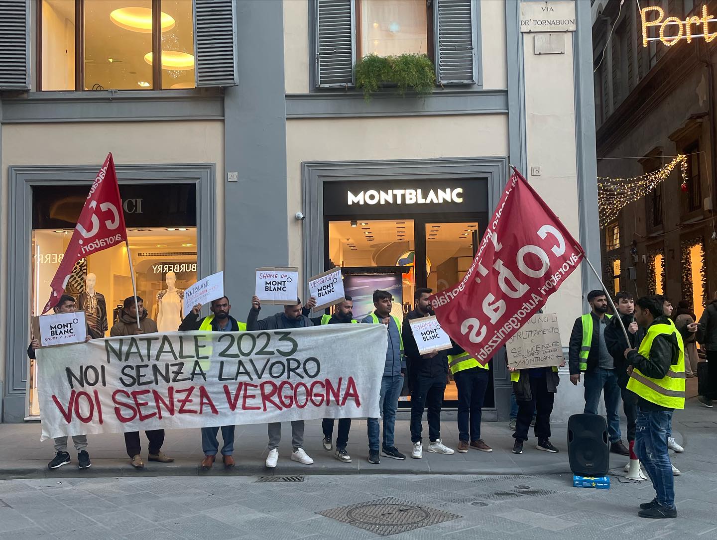 protesta tornabuoni firenze 1