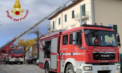 Incendio in una casa a Terricciola: 76enne al pronto soccorso
