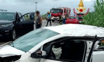 Incidente sulla Mezzana Perfetti Ricasoli a Sesto Fiorentino: cinque auto coinvolte, due i feriti