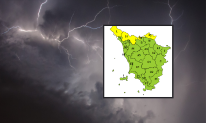 Maltempo Toscana, perturbazione in arrivo. Allerta gialla per pioggia e vento fino alle 16: le zone interessate