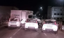 Assalto all'azienda di abbigliamento nella notte, i furgoni a bloccare la strada. Nuovo colpo da film a Vinci