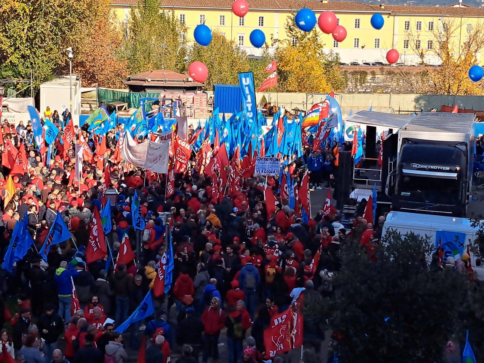 sciopero generale firenze