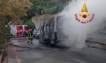 Bagno a Ripoli: scuolabus a fuoco, messi in salvo tutti i bambini