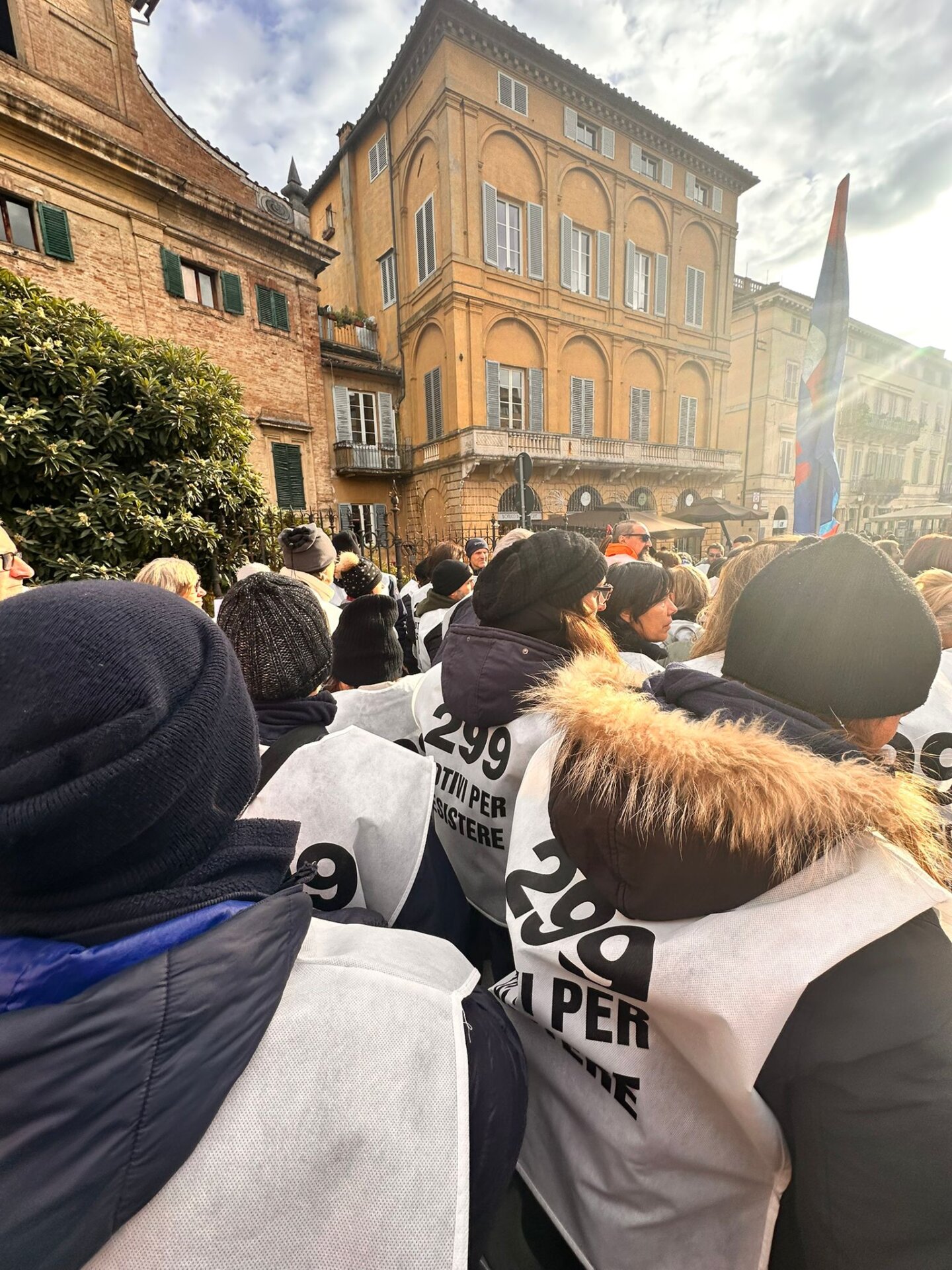 manifestazione sciopero corteo siena metalmeccanici