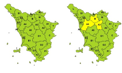 Toscana, in arrivo aria fredda: allerta gialla per vento forte nel centro nord