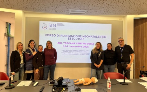 Corso di rianimazione neonatale all’ospedale dell’Annunziata