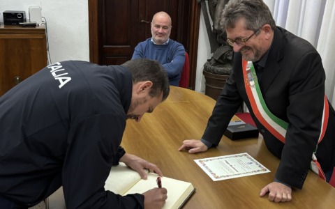 Filippo Bastianini, campione mondiale di tiro all’elica, insignito del titolo di “Atleta del mese” a Signa