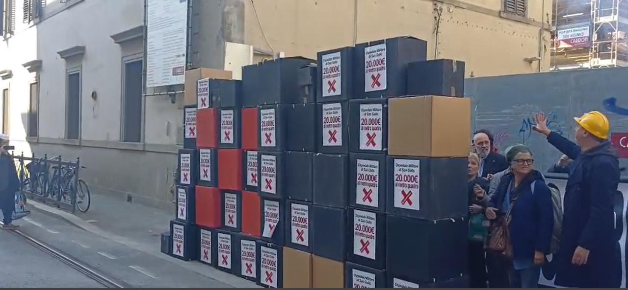 Firenze: manifestazione contro il resort di lusso all’ex ospedale San Gallo