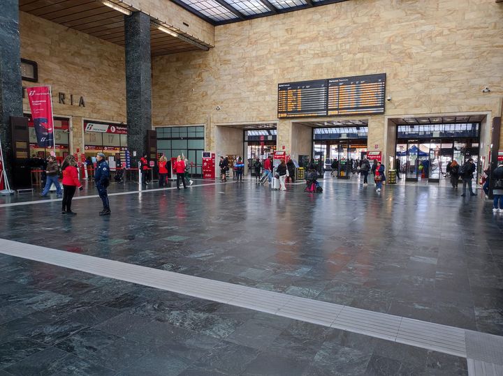 Crollo alla Stazione di Santa Maria Novella, per fortuna senza feriti