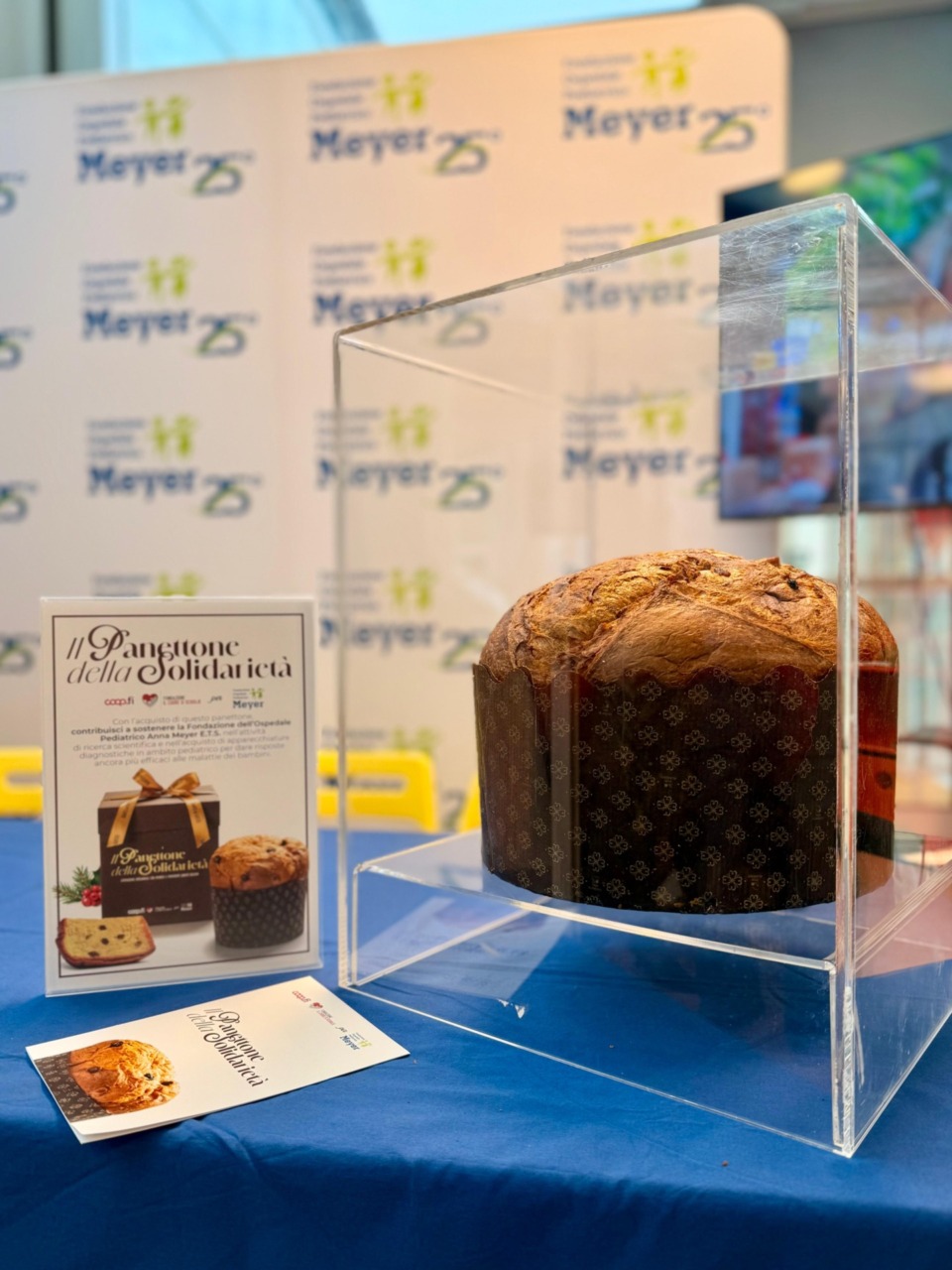 Il panettone solidale a favore dell’ospedale Meyer è tornato