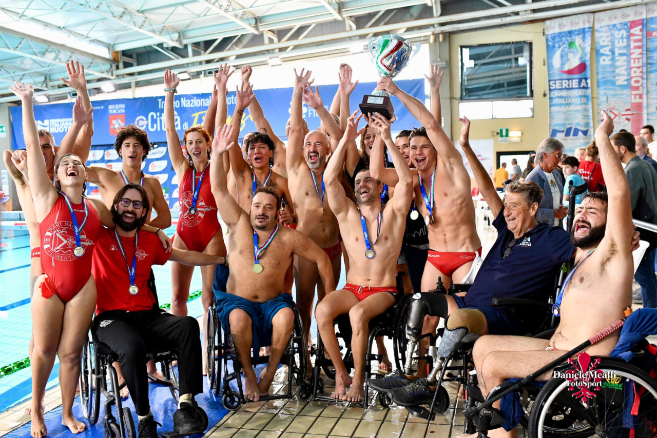Rari Nantes in finale per la Supercoppa Italiana di pallanuoto paralimpica