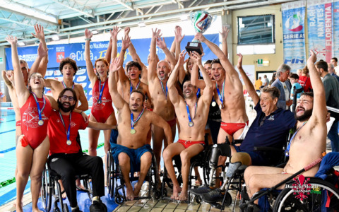 Rari Nantes in finale per la Supercoppa Italiana di pallanuoto paralimpica