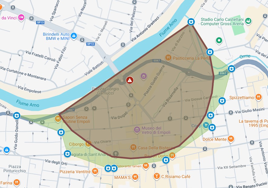 Evacuazione a Empoli e Vinci per ordigno bellico