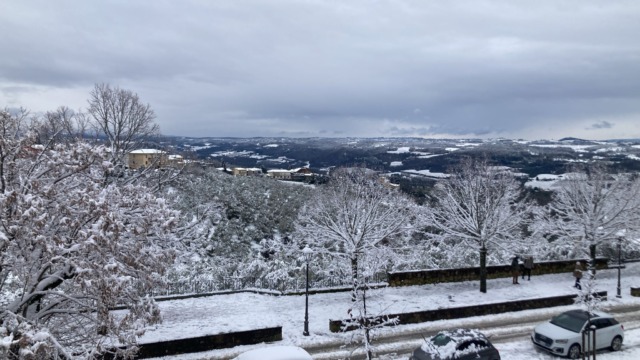 Il Chianti si imbianca dopo sette anni, disagi per l’Autopalio