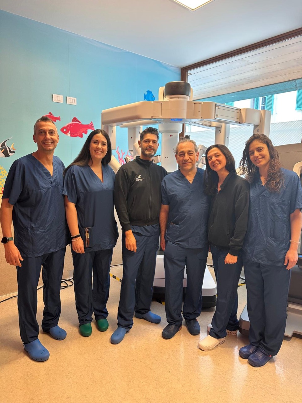 Meyer di Firenze: primo intervento robotico in Italia per rimuovere un tumore alla lingua