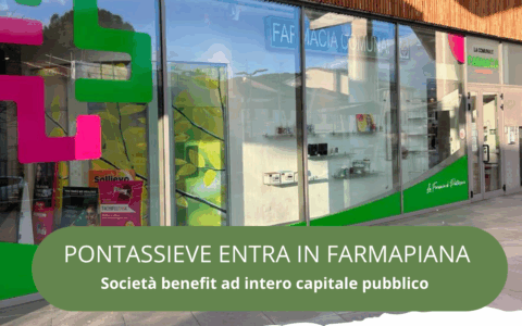 Pontassieve si unisce a Farmapiana per migliorare i servizi farmaceutici