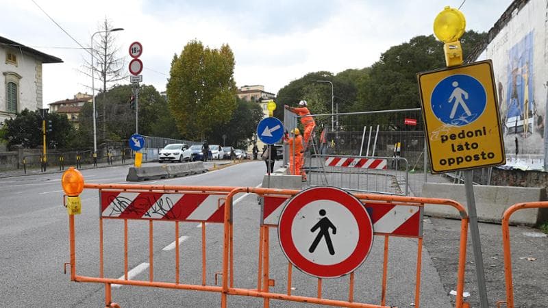 Ponte al Pino: Firenze si divide in due per lavori
