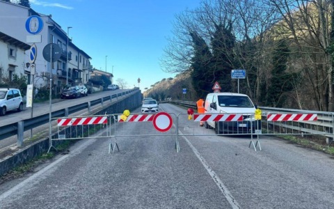 Riapertura della via Faentina dopo messa in sicurezza