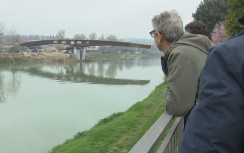 Inaugurato il ponte sull’Arno tra Bellariva e Gavinana