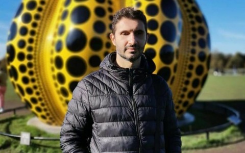 Jacopo Lilli, professore cieco, accompagnerà gli studenti a Dublino