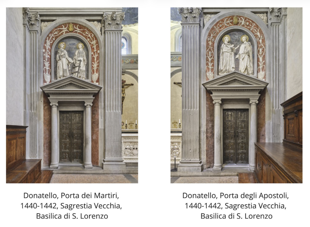 Le porte bronzee di Donatello tornano a San Lorenzo: un trionfo di arte e storia