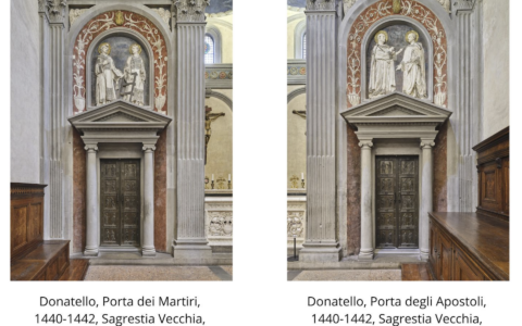 Le porte bronzee di Donatello tornano a San Lorenzo: un trionfo di arte e storia