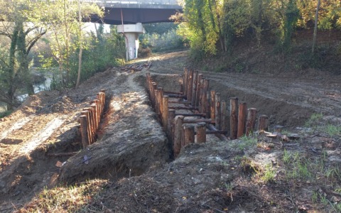 Ripristino della sponda sinistra del Torrente Elsa a Gambassi
