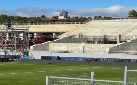 Sopralluogo allo stadio Franchi con Uefa e Figc a Firenze