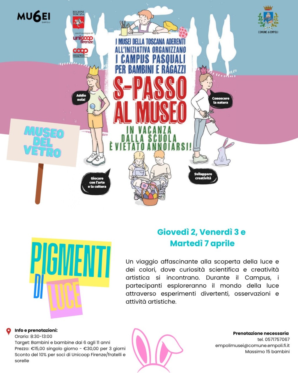 Campus Pasquali: tre giorni di Luce al Museo del Vetro