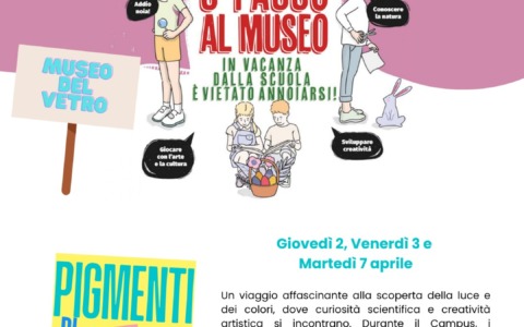 Campus Pasquali: tre giorni di Luce al Museo del Vetro
