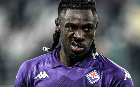 Fiorentina, Kean in difficoltà: in forse per il match contro il Parma