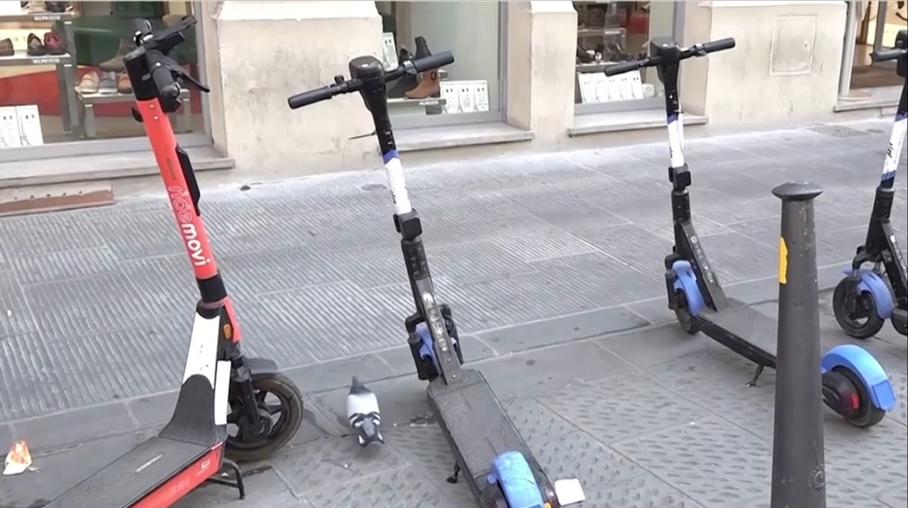 Firenze, chiusura della sperimentazione dei monopattini in sharing dal 1 aprile