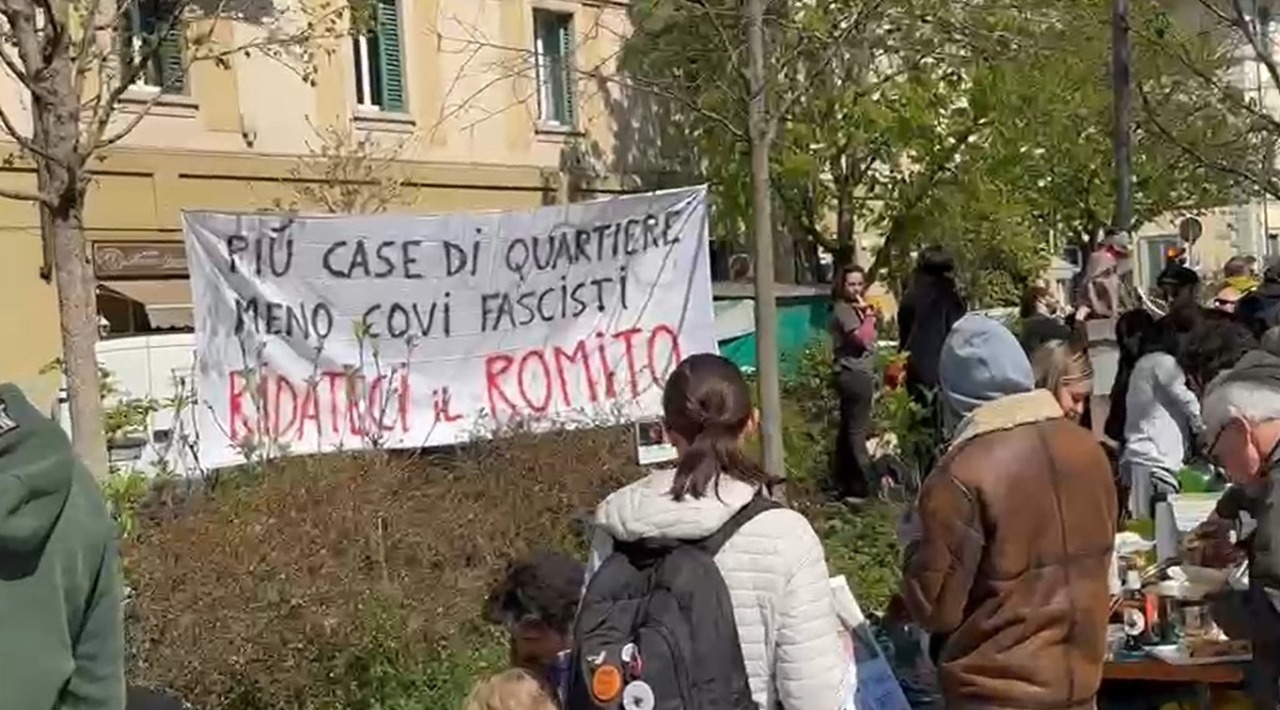 Firenze: protesta per l’apertura della sede di Futuro Nazionale