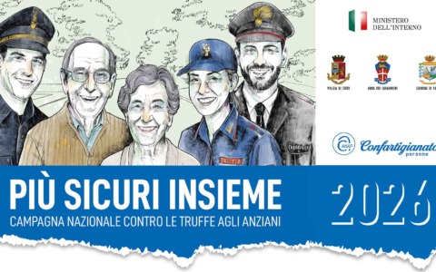 Inizia a Firenze la campagna “Più sicuri insieme” della Polizia di Stato contro le truffe