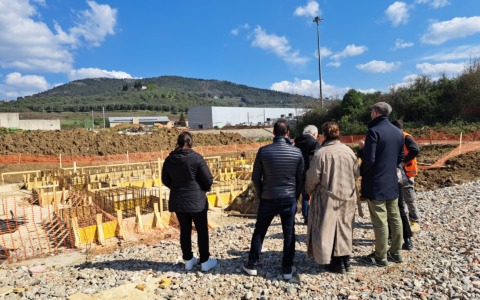 La Giunta di Pontassieve visita i cantieri in corso sul territorio