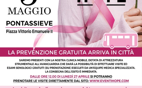 Visite senologiche gratuite in piazza a Pontassieve: un’opportunità per la salute femminile